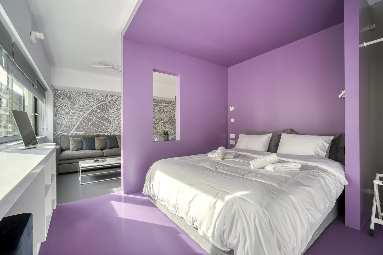 athens center accommodation - Athens Color Cube Luxury Apartments