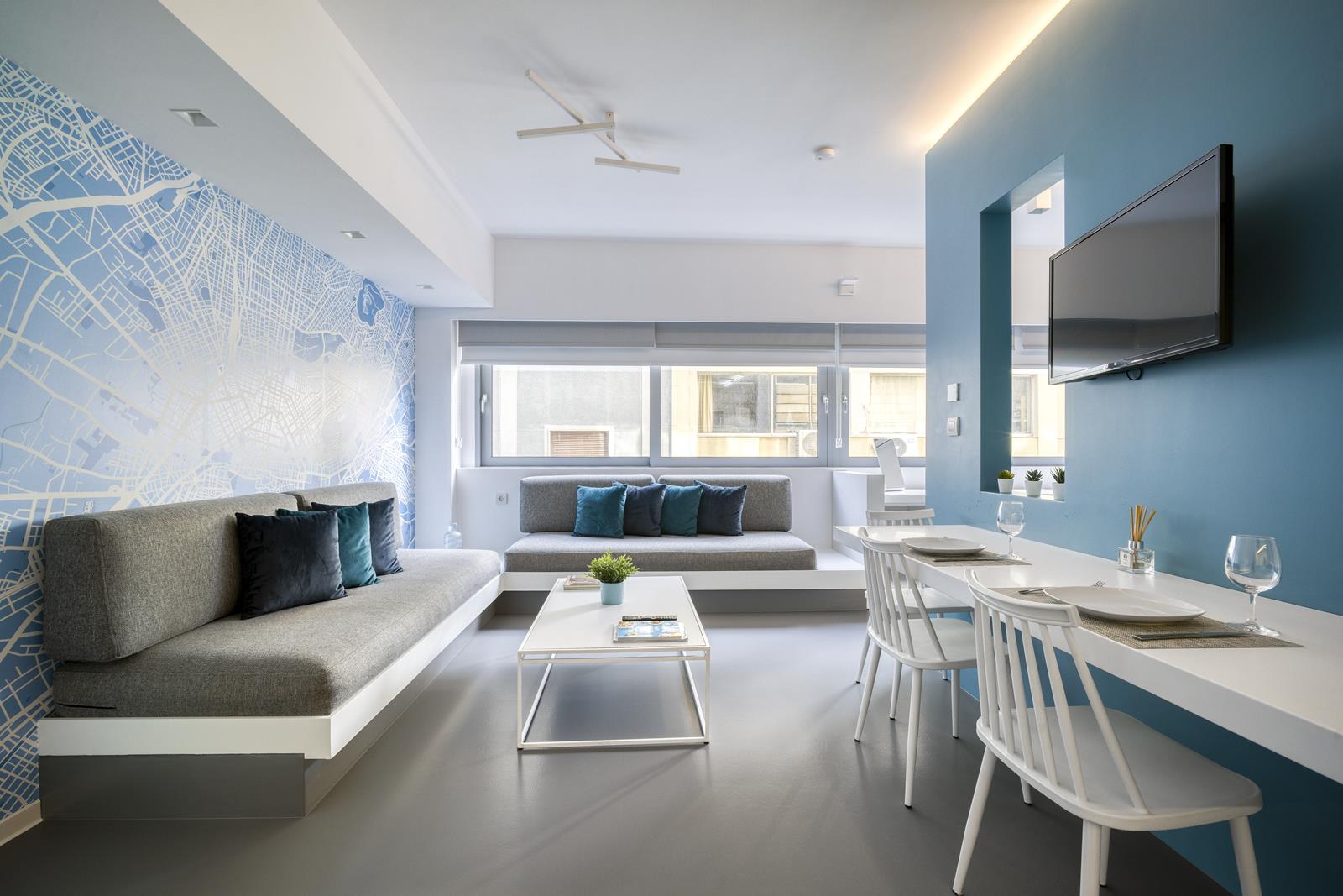 διαμονη στην αθηνα - Athens Color Cube Luxury Apartments