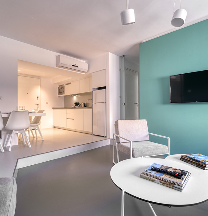 athens luxury apartments - Athens Color Cube Luxury Apartments